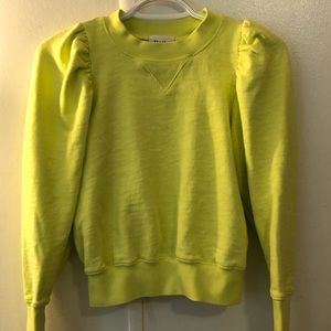 Little moon neon cropped sweater